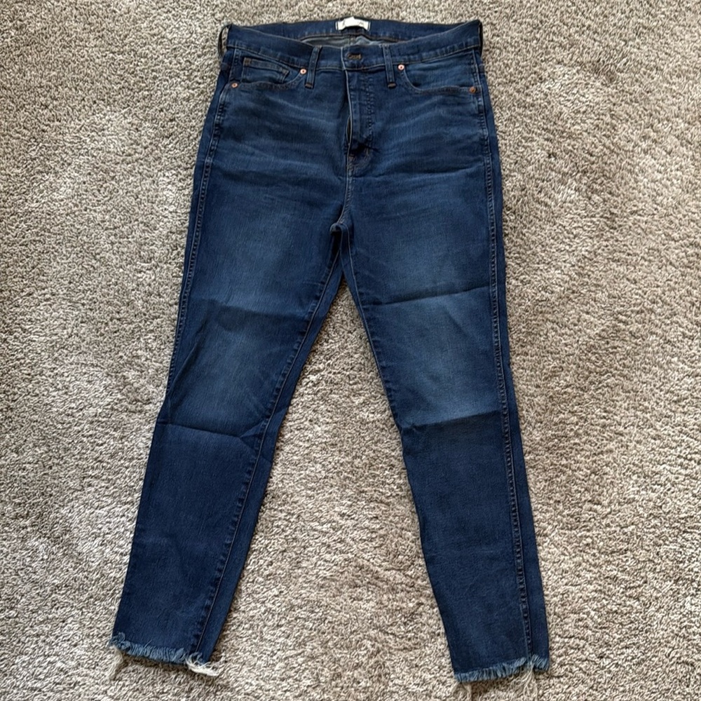 Madewell 10” High Rise Skinny jeans